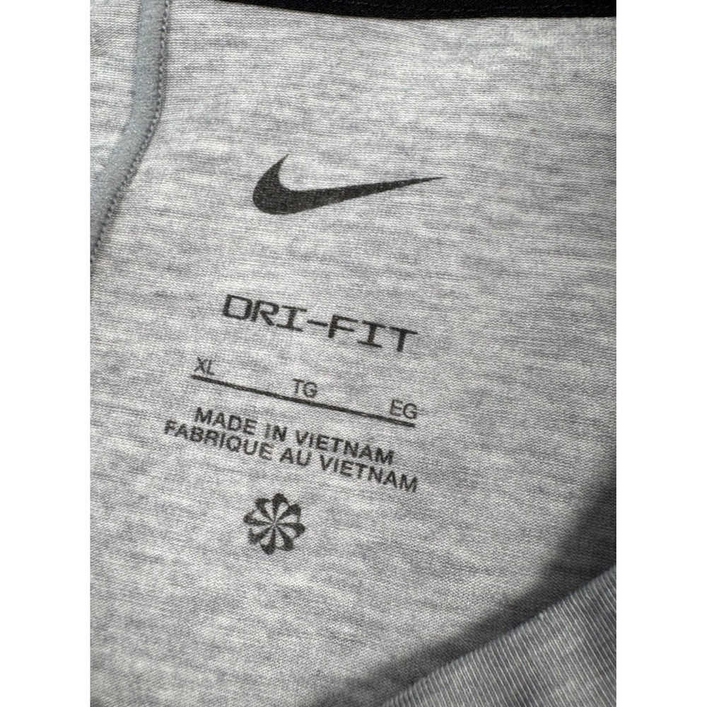 Nike Dri‎ Fit Womens T-Shirts - Lot Of 2 - ECNL Mom And Solid Gray Swoosh L / XL - Picture 10 of 13